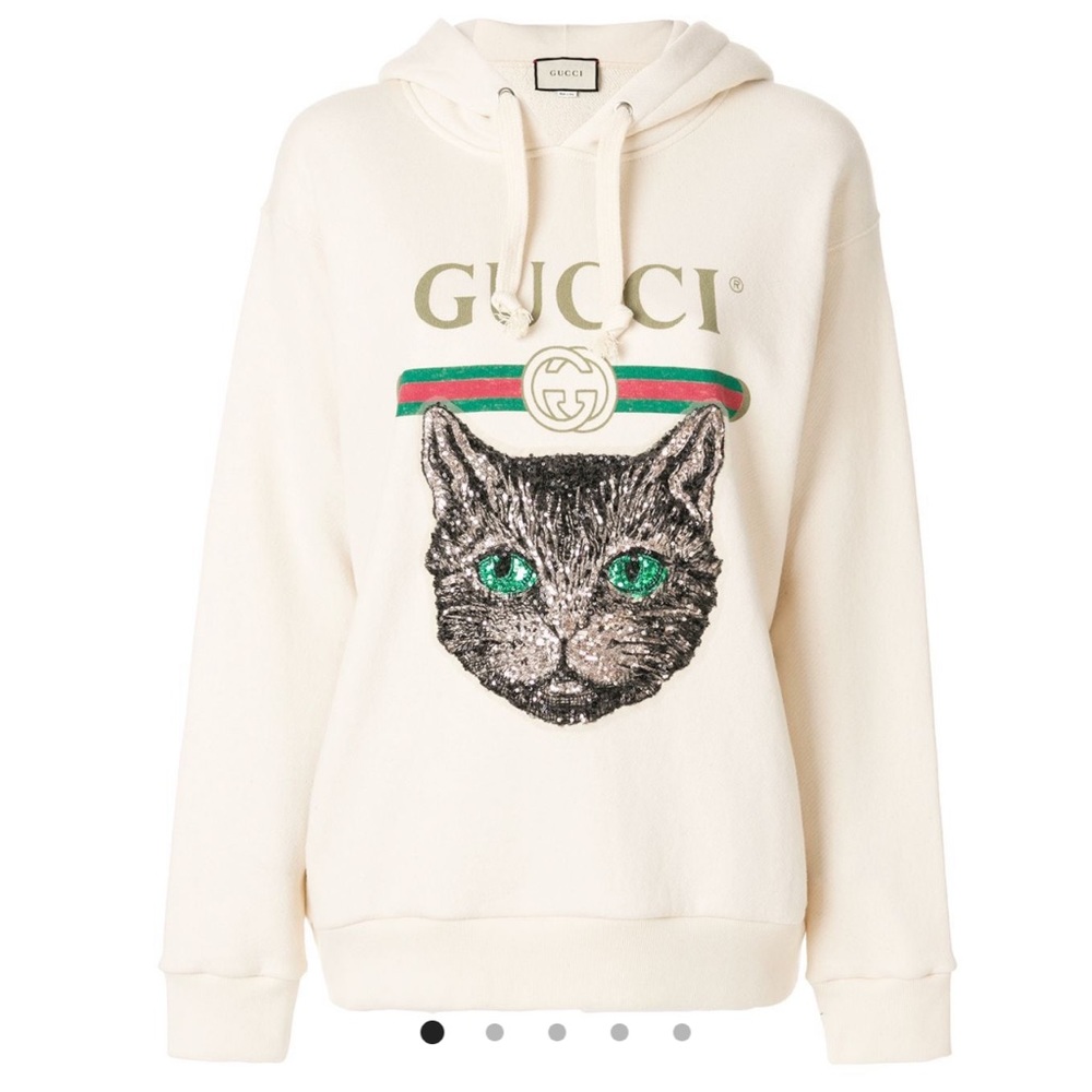 Gucci Mystic Cat Hoodie sz small